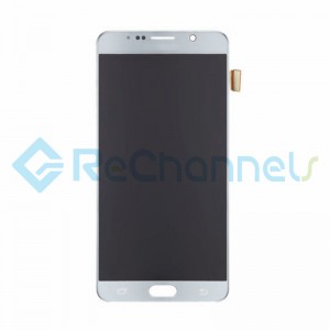 For Samsung Galaxy Note 5 Series LCD and Digitizer Assembly with Stylus Sensor Film - Silver - Grade S+