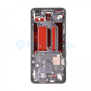 For OnePlus 7 Pro Middle Housing Front Bezel Replacement - Gray - Grade S+