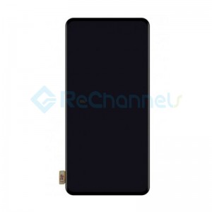 For OPPO Reno LCD Screen and Digitizer Assembly Replacement - Black - Grade S+
