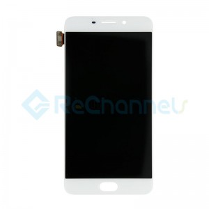 For Oppo R9 LCD Screen and Digitizer Assembly Replacement - White - Grade S+