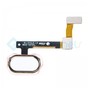 For OPPO R9s Home Button Flex Cable Replacement - Gold - Grade S+