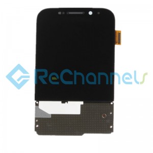 For Blackberry Q20 Classic LCD Screen and Digitizer Assembly Replacement - Black - Grade S