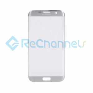 For Samsung Galaxy S7 Edge Glass Lens Replacement - Silver -Grade S+