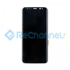 For Samsung Galaxy S8 LCD Screen and Digitizer Assembly Replacement - Black - Grade S+