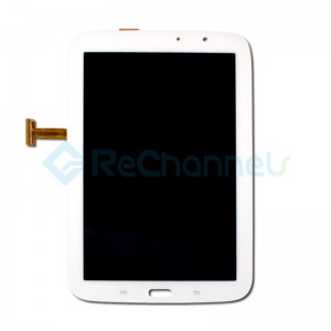 For Samsung Galaxy Note 8 2013-Wi-Fi GT-N5110 LCD Screen and Digitizer Assembly Replacement - White - Grade S+