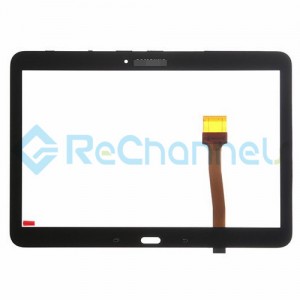 For Samsung Galaxy Tab 4 10.1 Digitizer Touch Screen Replacement - Black - Grade S+