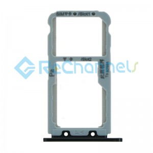 For Huawei Nova 3 SIM Card Tray Replacement - Black - Grade S+