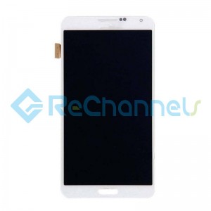 For Samsung Galaxy Note 3 LCD Screen and Digitizer Assembly Replacement - White - Grade S