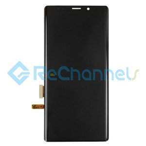 For Samsung Galaxy Note 9 LCD Screen and Digitizer Assembly Replacement - Black - Grade S+