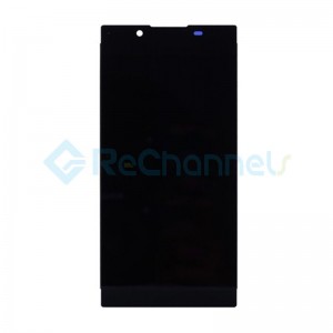 For Sony Xperia L1 LCD Screen and Digitizer Assembly Replacement with Front Housing - Black - Grade S