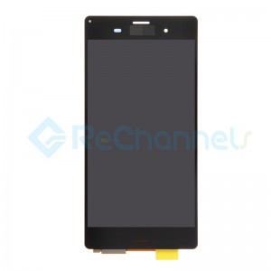 For Sony Xperia XZ3 LCD Screen and Digitizer Assembly Replacement - Black - Grade S+