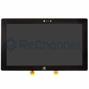 For Microsoft Surface 2 LCD Screen and Digitizer Assembly Replacement - Black - Grade S+	