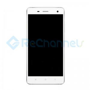 For Xiaomi Mi 4S LCD Screen and Digitizer Assembly with Front Housing Replacement - White - Grade S
