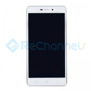 For Xiaomi Redmi 3S LCD Screen and Digitizer Assembly with Front Housing Replacement - White - Grade S