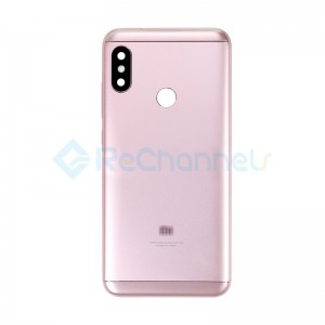 For Xiaomi Redmi 6 Pro Rear Housing Replacement - Pink - Grade S+