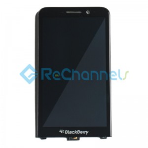 For Blackberry Z30 LCD Screen and Digitizer Assembly Replacement - Black - Grade S